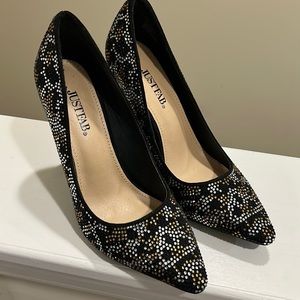 JustFab women’s stilettos. 4 inch heals.